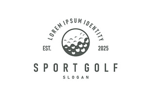 golf logo design outdoor sport, a Branding & Logo Template by Maylianaw28