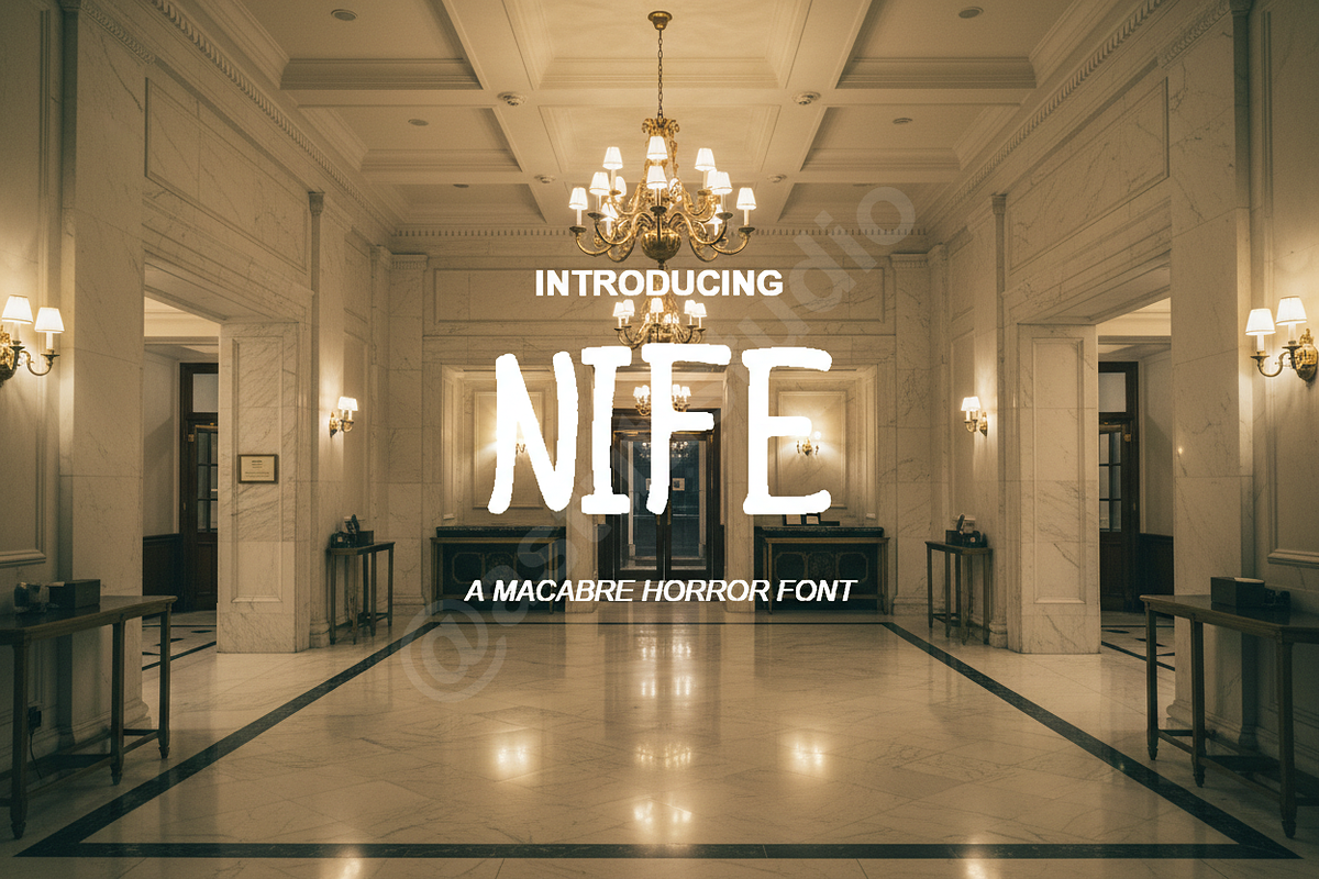Nife - Sophisticated Serif Typeface, a Font by Astuti Studio (Photo 1 of 16)