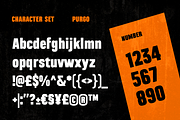Purgo – Bold New Display Font, a Sans Serif Font by Drizy (Thumbnail 3 of 9)