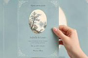Blue Heron Wedding Invitation, an Invitation Template by by creative paper (Thumbnail 3 of 5)