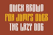 Remmaq Blackletter Display Font, a Blackletter Font by Maulana Creative (Thumbnail 2 of 7)