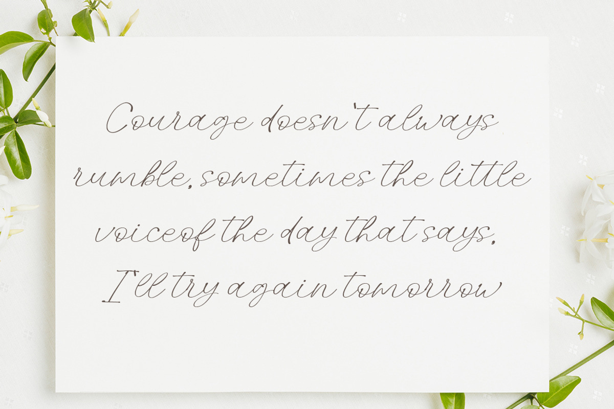 Rolsting Script, a Script Font by Rastype (Photo 9 of 11)