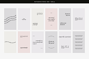 80 IG Aesthetic Stories and Posts, a Social Media Template by Studio K (Thumbnail 4 of 9)