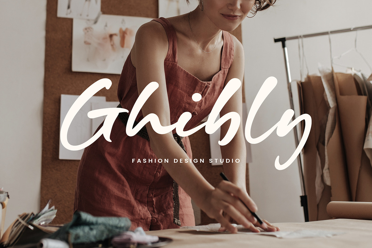 History Jumper Font, a Script Font by Timurtype (Photo 5 of 7)