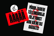 FBS Machro - Condensed Typeface, a Sans Serif Font by Febspace Studio (Thumbnail 9 of 16)