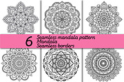 Seamless patterns and mandalas, a Pattern Graphic by Katika Shop (Thumbnail 2 of 9)