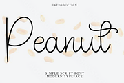 Peanut, a Handwritten Font by InermediaSTUDIO (Thumbnail 1 of 8)