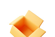 Open empty cardboard box with flaps, an Object Illustration by Abscent (Thumbnail 3 of 3)