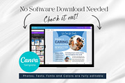 Canva Newsletter Template Caregiver, an Email Template by PixelCraft (Thumbnail 4 of 15)