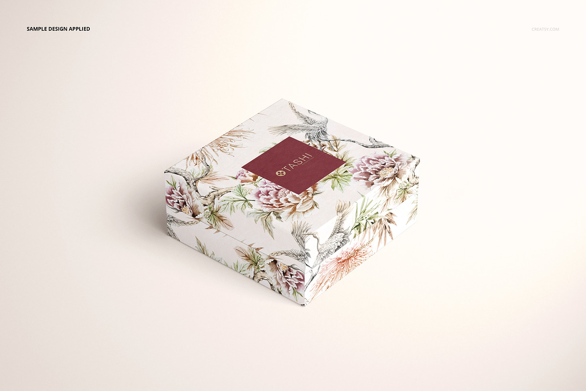 Jewelry Box Mockup Set, a Packaging Mockup by creatsy2 (Photo 5 of 9)