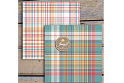 Summer Picnic Plaid Digital Papers, a Pattern Graphic by JennyL Designs (Thumbnail 3 of 6)