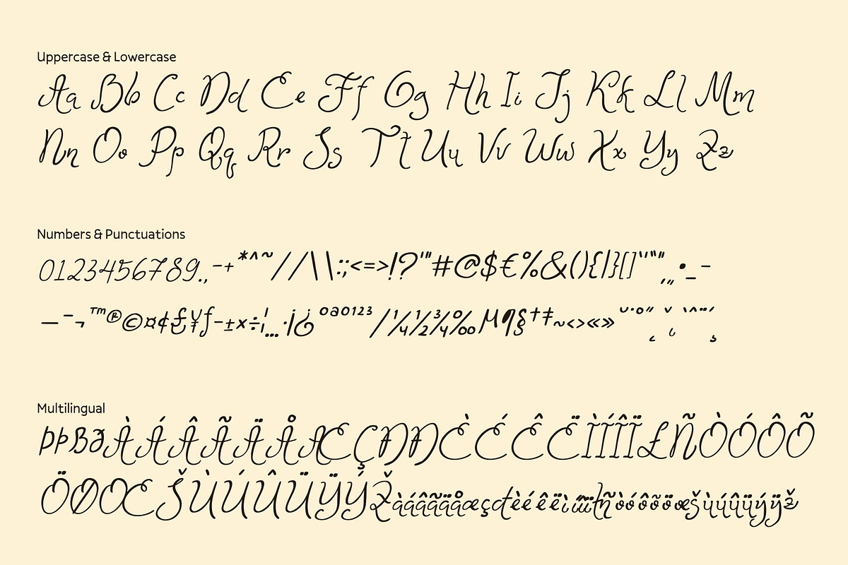 CS Fidela – Whimsical Font, a Handwritten Font by Craft Supply Co. (Photo 8 of 8)