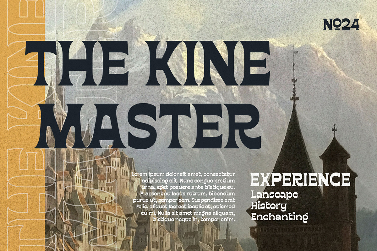 Borensa, a Serif Font by Arterfak Project (Photo 8 of 11)