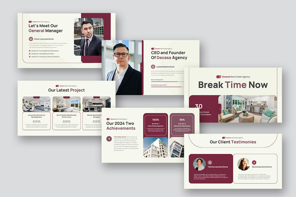 Decasa Real Estate Agency GSlides, a Presentation Template by kerismaker (Photo 6 of 10)