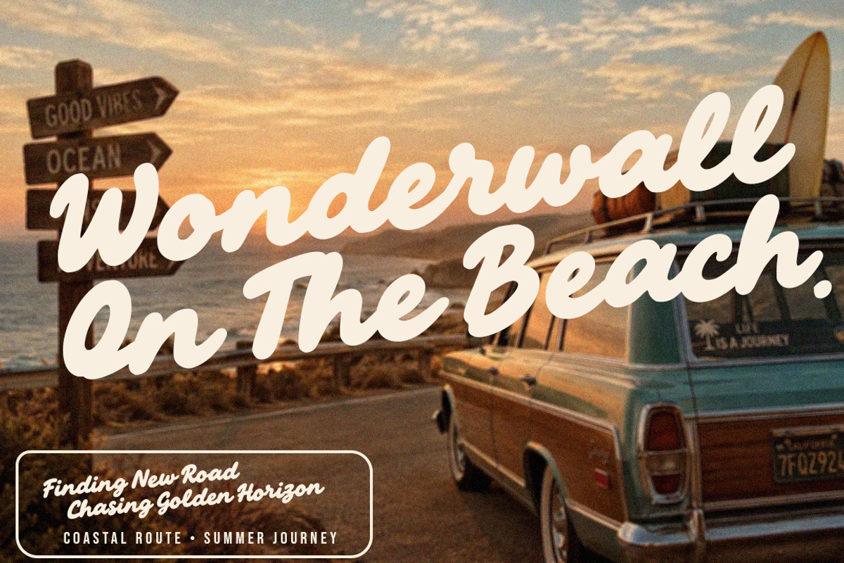 Ralgino Skate – Retro Script Font, a Script Font by Struggle Studio (Photo 6 of 9)