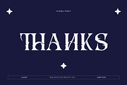 Hizba – Luxury Ornamental Serif Font, a Serif Font by kangfont Studio (Thumbnail 10 of 10)