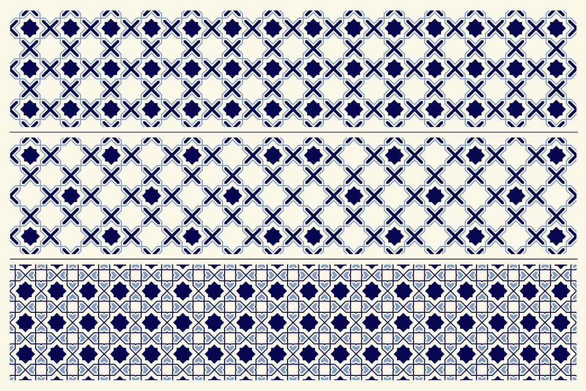 Modern Geometric Atelier Patterns, a Pattern Graphic by iamvikiskull (Photo 4 of 5)