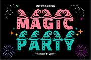 Magic Party - Spooky Witch Font, a Symbol Font by Sahira Studio (Thumbnail 1 of 4)