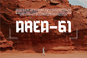 Anomaly Space - Sci-Fi font, a Sans Serif Font by Badsign Type (Thumbnail 5 of 8)
