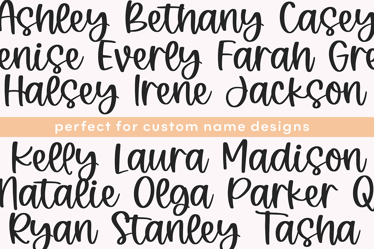 Honeycomb | Handwritten Script Font, a Script Font by KA Designs (Photo 5 of 10)