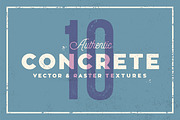 Concrete Textures (10 Pack), a Texture Graphic by tanner puzio. (Thumbnail 1 of 3)