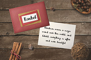 Abermad - brush font, a Script Font by Astarte_design (Thumbnail 8 of 8)