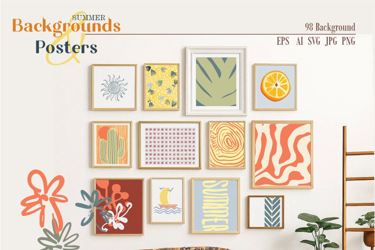 Backgrounds and Posters (Summer), a Background Graphic by Collection by VY (Photo 2 of 10)