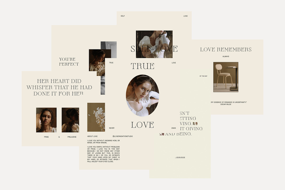 CANVA PS Instagram Templates Posts, a Social Media Template by Love Radiation Studio (Photo 8 of 18)