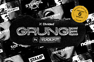 Grunge Toolkit 6 Effect Bundle