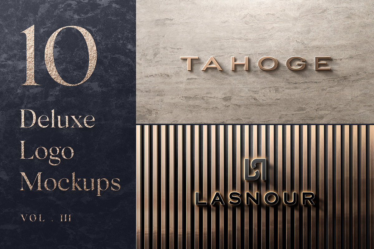 10 Deluxe Front Logo Mockups - V3, an Advertising Mockup by Asylab (Photo 16 of 16)