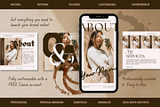 Ecru White Social Media Branding Kit, a Social Media Template by The Flossy Finch (Thumbnail 2 of 18)