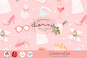 Bridal Shower Seamless Pattern, a Pattern Graphic by Chonnieartwork (Thumbnail 1 of 5)