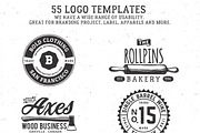 vintage 55 logo templates, a Branding & Logo Template by great19 (Thumbnail 3 of 10)