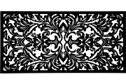 Vintage Ornamental Panel Frame, a Decorative Illustration by Designer_Momina (Thumbnail 6 of 21)