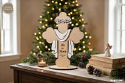 Christian Standing Cross SVG Bundle, a Decorative Illustration by svgocean (Thumbnail 6 of 11)