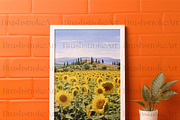 Watercolor Italy Clipart, Food Pizza, an Illustration by BrushstrokeArtGB (Thumbnail 9 of 9)