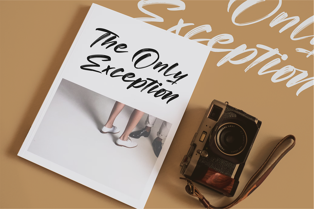 Roughton Bogatha Modern Brush Font, a Script Font by Letterena Studios Script (Photo 4 of 15)
