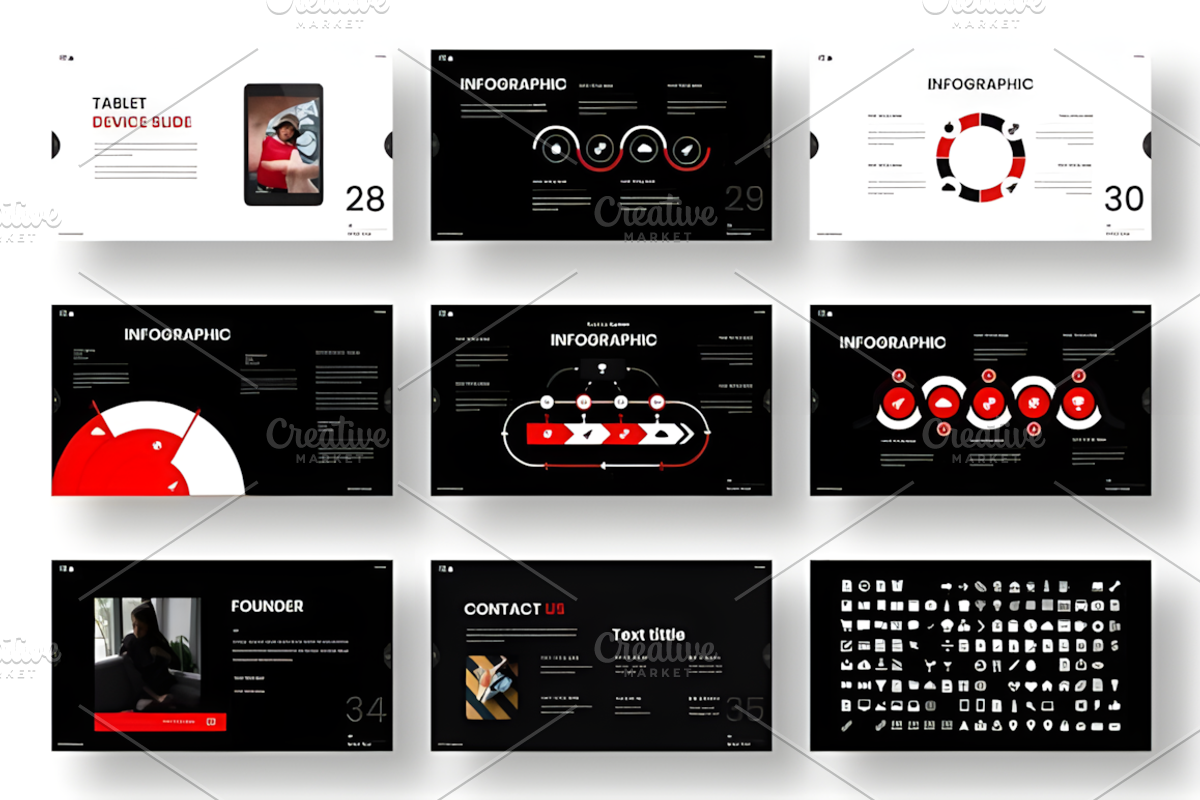 Guller – Business PowerPoint Templat, a Presentation Template by Ink Gallery (Photo 3 of 6)