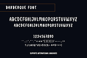 Barbeque, a Sans Serif Font by twinstd (Thumbnail 10 of 10)