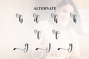 Chubby | Script Font, a Handwritten Font by Scratchones (Thumbnail 8 of 9)