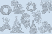Christmas Set, an Illustration by LidiaP (Thumbnail 4 of 4)