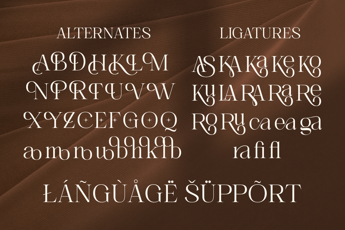 Voices Miracle - Minimal Elegant, a Serif Font by Shakira Studio (Photo 9 of 10)