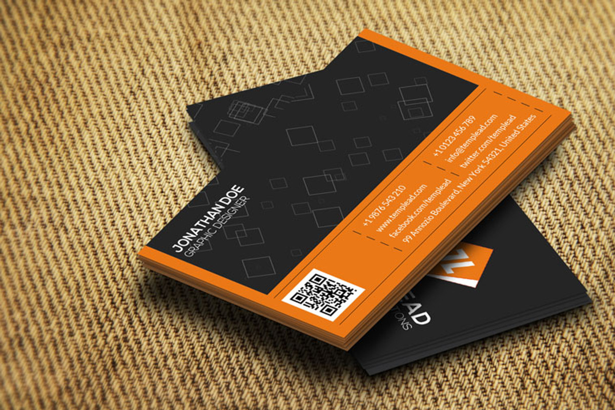 Corporate Business Card CM155, a Business Card Template by annozio (Photo 3 of 4)