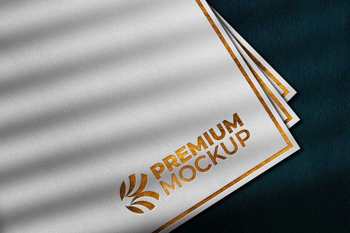 26 Luxury Logo Mockup with Shadow, a Mockup by aalfndi (Photo 9 of 30)