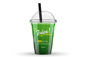 Juice Cup Mockup