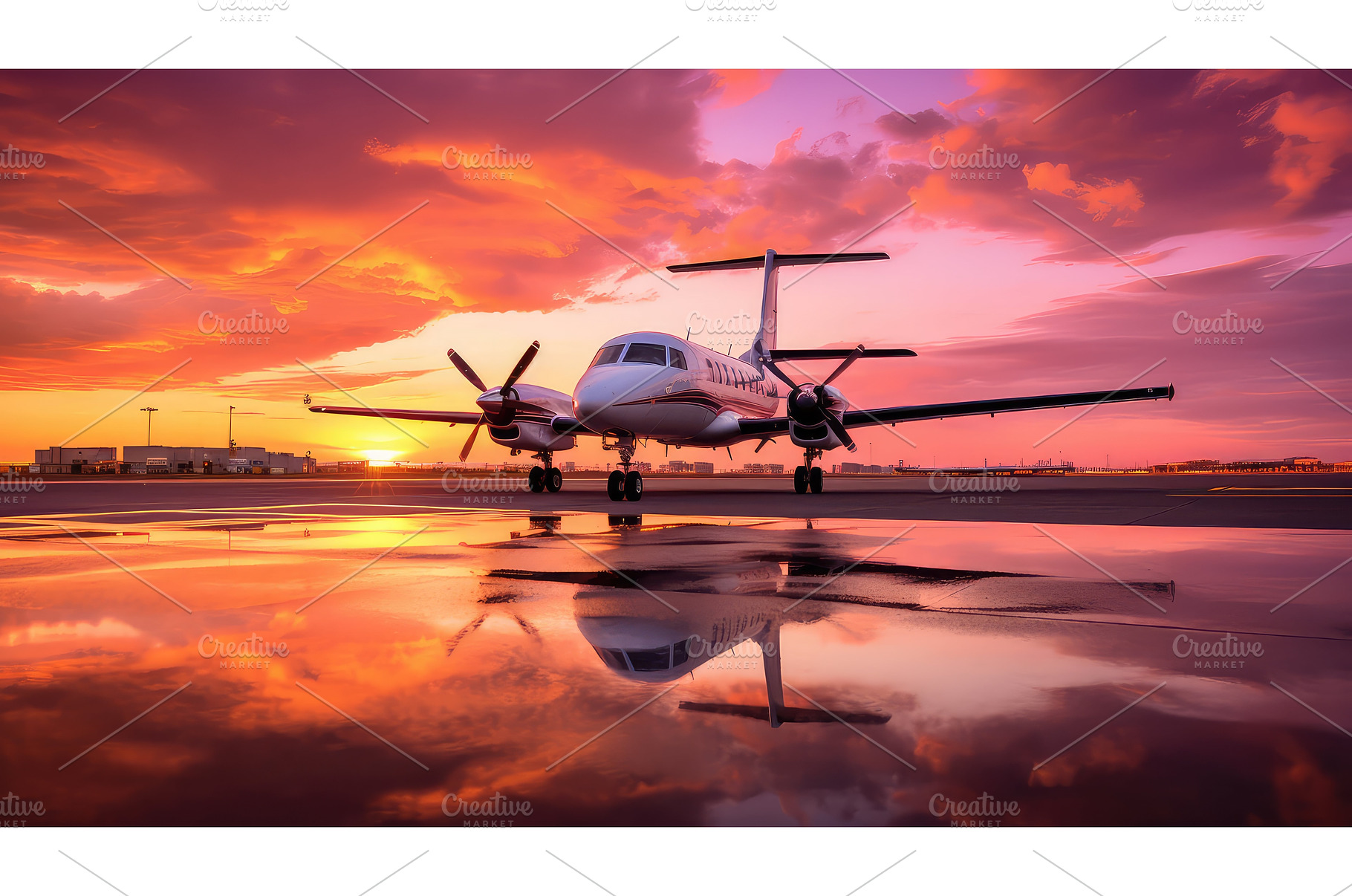 runway plane airport background ai, a Background Photo by pikepicture