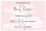Mont Kiara Script Font, a Script Font by Renata Chizhikova (Thumbnail 3 of 16)