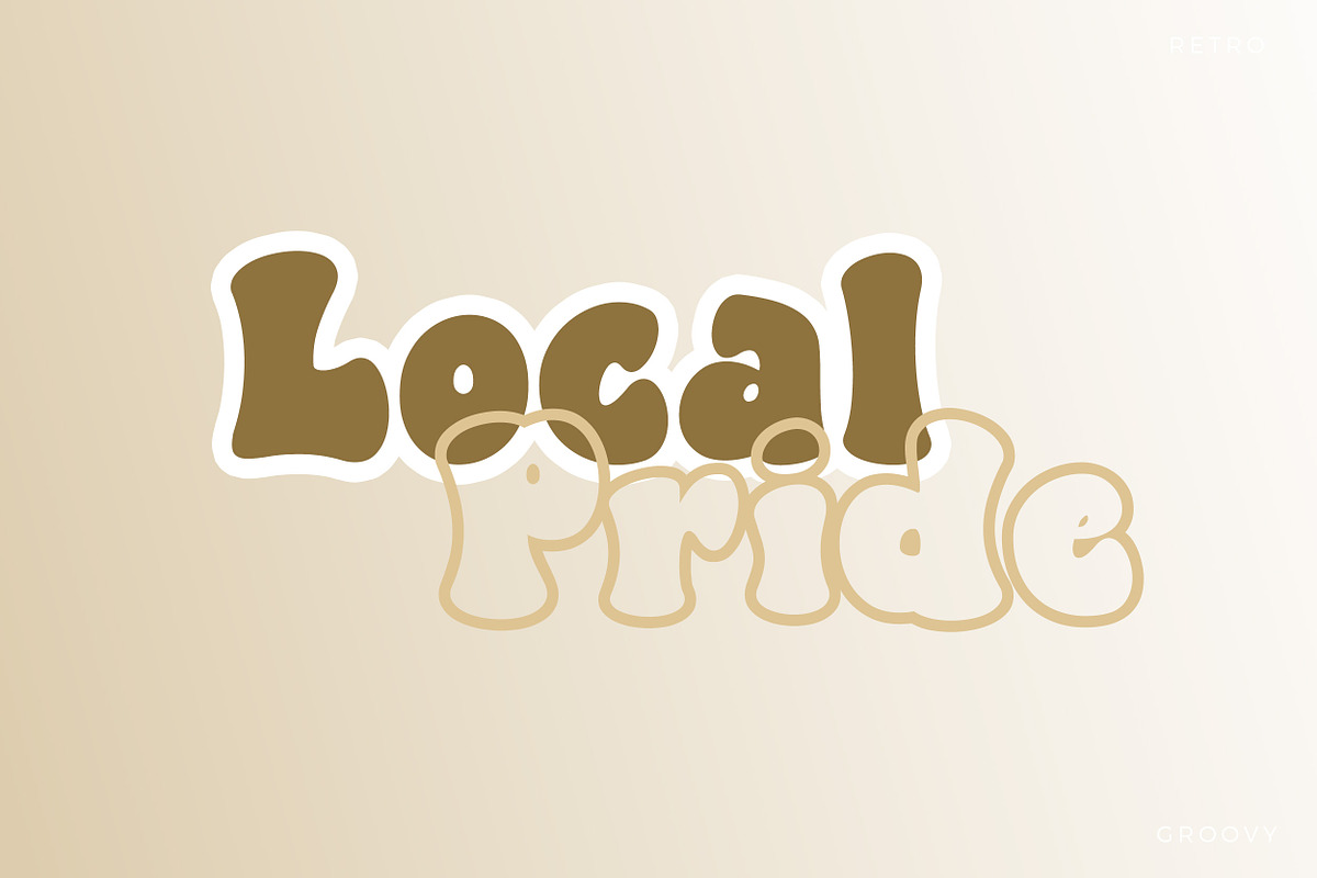 Wild Kinder - Groovy Font, a Font by Flawless And Co (Photo 2 of 9)