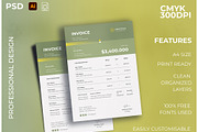 Corporate Invoice Design, a Stationery Template by kamalrawat_gd (Thumbnail 1 of 2)