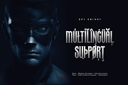 Bat Knight Typeface, a Font by alit design (Thumbnail 13 of 19)